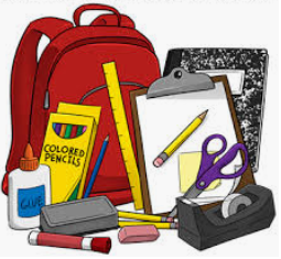  Backpack with school supplies